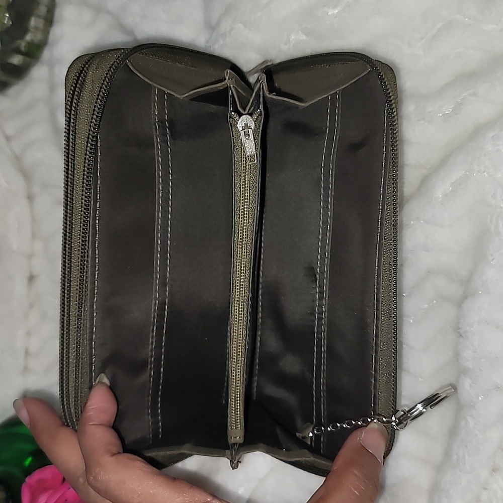 Unbranded Military Green Clutch Wallet View 4